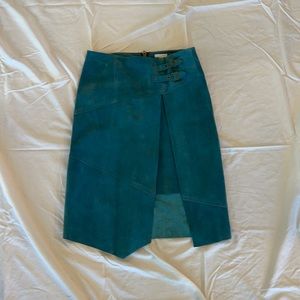 Blue Mid-length Skirt
